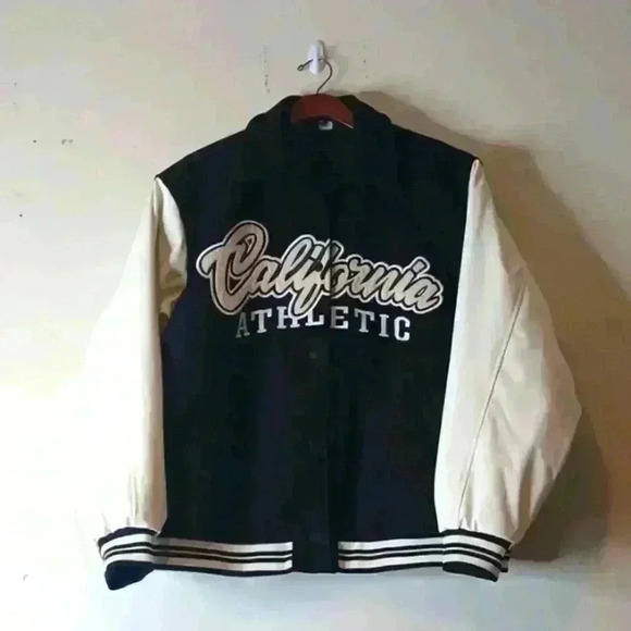 Appliquéd Baseball Jacket - Picture 1 of 17